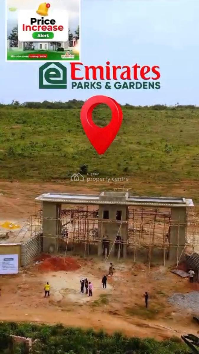 Build Your Dream Home in a Fast-growing Luxury Estate at Mowe-ofada, Emirate Parks and Garden Estate,before Interchange, Mowe Ofada, Ogun, Mixed-use Land for Sale