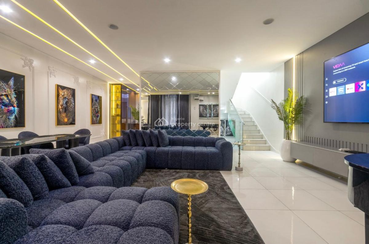 Twin Villa 1  Private 3-floor Luxury 3-beds Villa W/grand Piano, Ps5,, Ikate, Lekki Phase 1, Lekki, Lagos, Detached Duplex Short Let