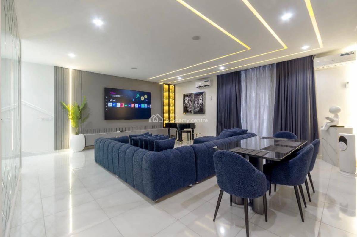 Twin Villa 1  Private 3-floor Luxury 3-beds Villa W/grand Piano, Ps5,, Ikate, Lekki Phase 1, Lekki, Lagos, Detached Duplex Short Let