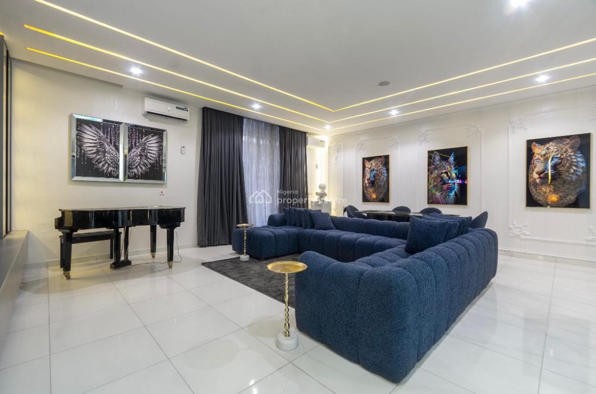 Twin Villa 1  Private 3-floor Luxury 3-beds Villa W/grand Piano, Ps5,, Ikate, Lekki Phase 1, Lekki, Lagos, Detached Duplex Short Let