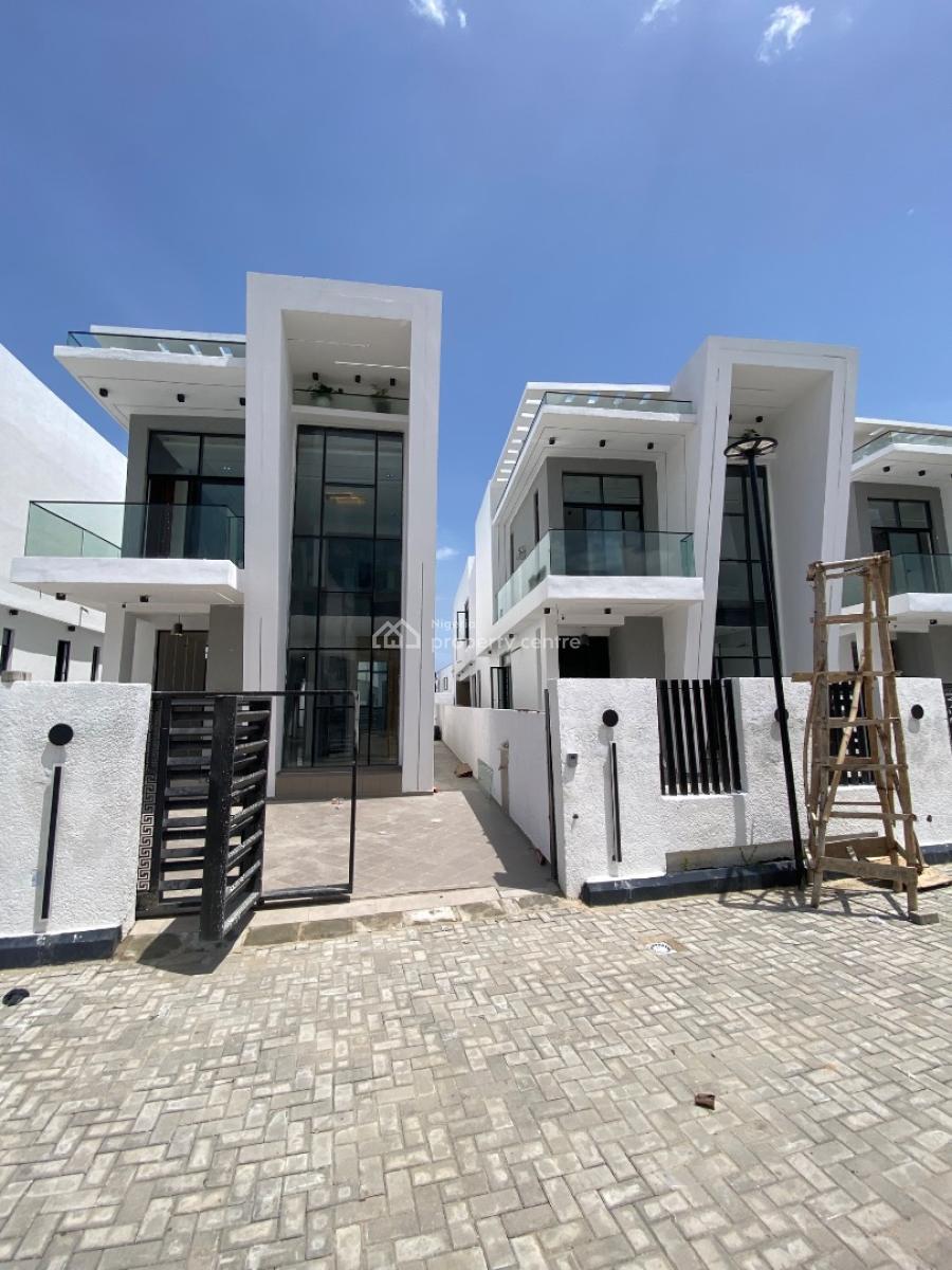 Newly Built 5 Bed Duplex with Family Lounge, Orchid Road, Lekki, Lagos, Detached Duplex for Sale