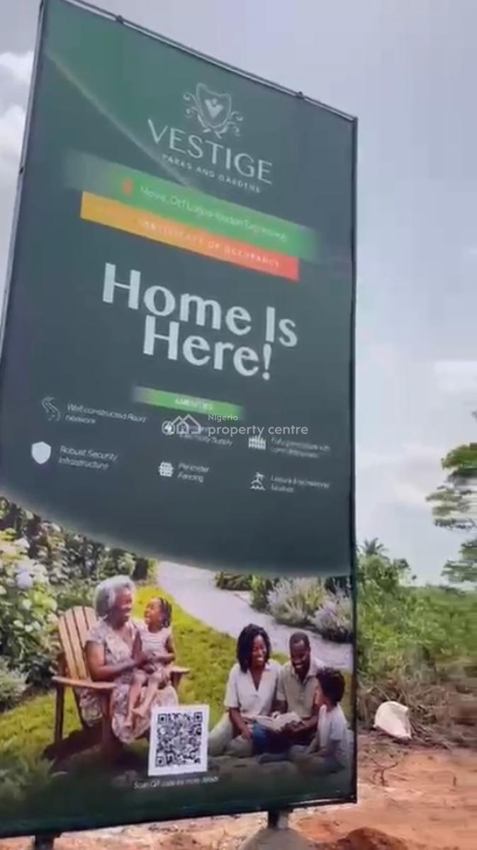 Own a C of O Land in Mowe From Just ₦1m Initial Deposit!, Vestige Park and Garden Estate, Share Landmark with Rccg, Mowe Ofada, Ogun, Mixed-use Land for Sale