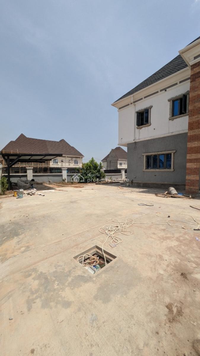 Newly Built 4bedroom Duplex with Bq and Swimming Pool, Airport Road, Lugbe District, Abuja, Semi-detached Duplex for Sale