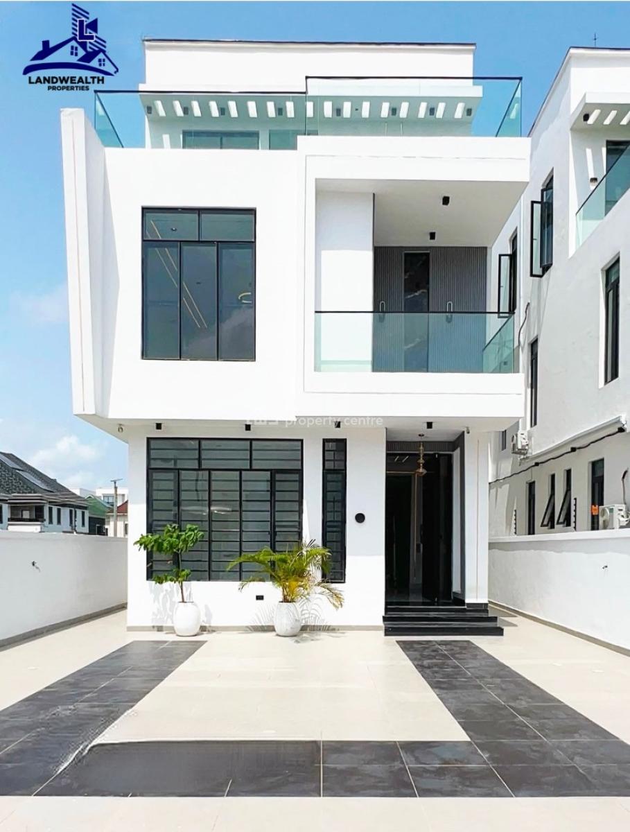 Luxury 5 Bedroom Fully Detached Swimming Pool, Cinema, Rooftop, Lekki Phase 1, Lekki, Lagos, Detached Duplex for Sale