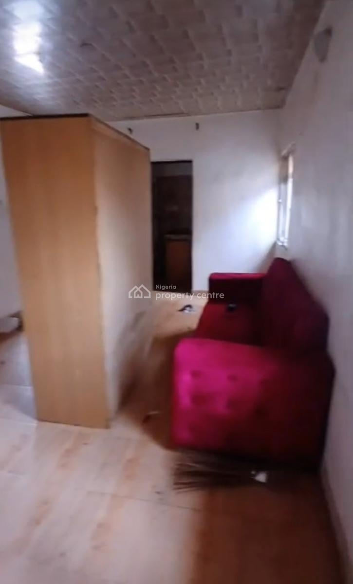 Sweet Mini Flat at Chief Rotimi Williams Estate Obawole Ifako Ijaya Lg, Obawole Ifako Ijaya Lga Video Available for a Serious Client, Ogba, Ikeja, Lagos, Mini Flat (room and Parlour) for Rent