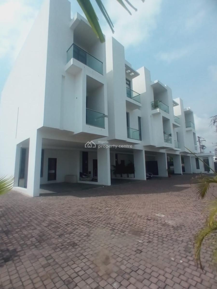 Luxury 4 Bedroom Terraced Duplex with Swimming Pool, Ikate, Lekki, Lagos, Terraced Duplex for Sale
