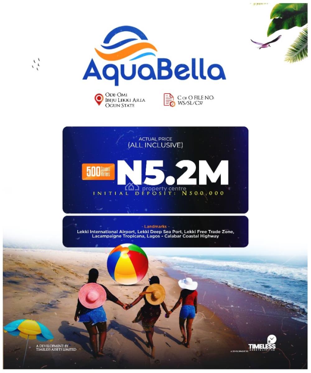 Beachfront Property, Ode Omi, Ibeju Lekki, Lagos, Land for Sale