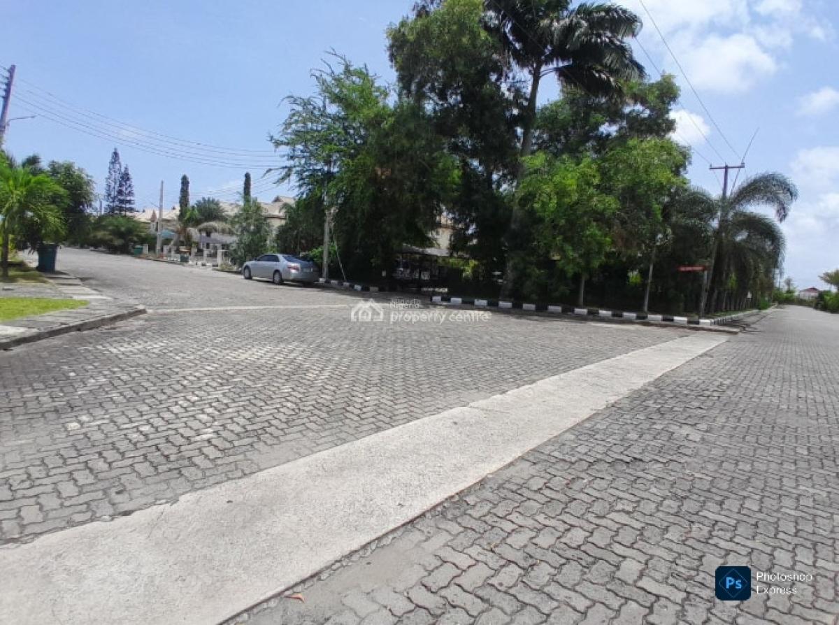 600sqm Land in a Top-notch Estate (24 Hours Light, Water, Security), Northern Foreshore Estate, Chevron Drive, Lekki, Lagos, Residential Land for Sale