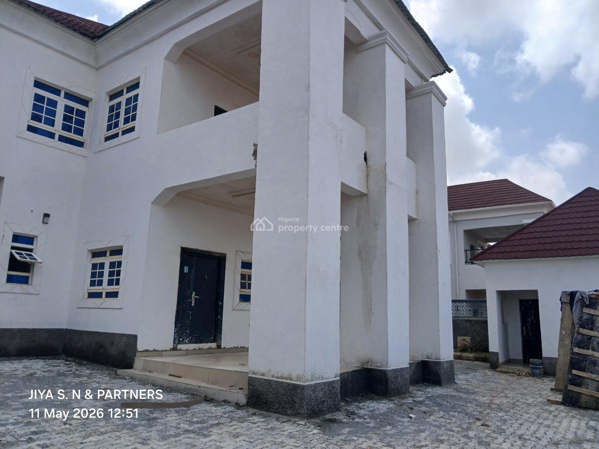 Newly Built 4-bedroom Detached Duplex with 2 Living Room, Opposite Sunnyvale Estate, Dakwo, Abuja, Detached Duplex for Rent
