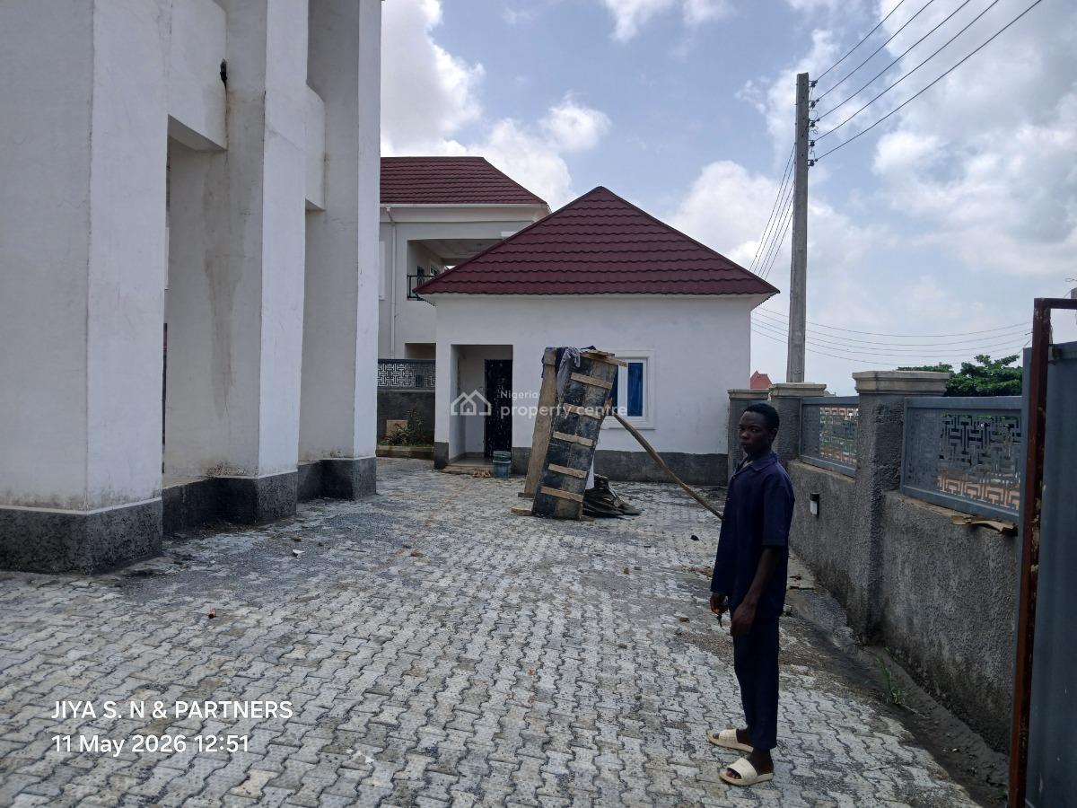 Newly Built 4-bedroom Detached Duplex with 2 Living Room, Opposite Sunnyvale Estate, Dakwo, Abuja, Detached Duplex for Rent