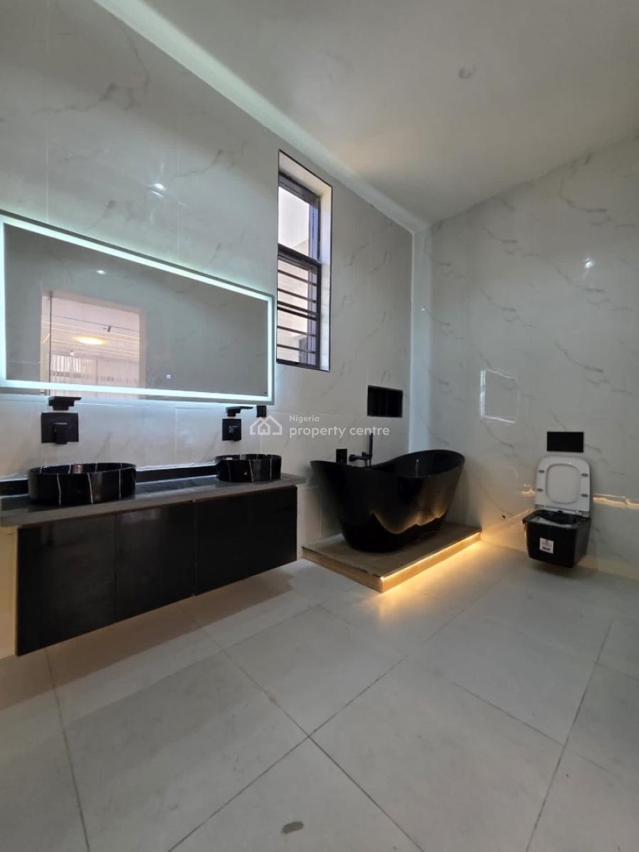 Modern Design 5 Bedroom Detached Duplex with Bq and Swimming Pool, Inside a Secured Estate in 2nd Tollgate, Chevron Lekki Lagos, Lekki, Lagos, Detached Duplex for Sale