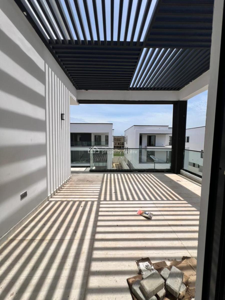 Sophisticated 6 Bedroom Detached Duplex with Pool, Elevator, Cinema, T, Custom Vanity • Parking Space •  Flood Free • Secured Estate • Good Ac, Lekki Phase 1, Lekki, Lagos, Detached Duplex for Sale