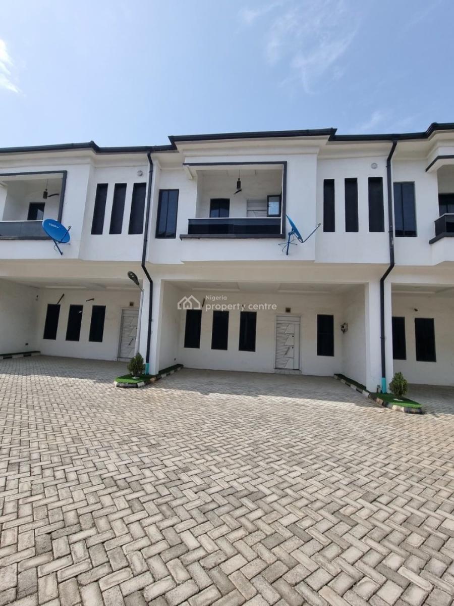 Luxury 4bedroom Terrace Duplex in a Secured Estate, Vgc Extension, Harris Drive, Vgc, Lekki, Lagos, Terraced Duplex for Rent
