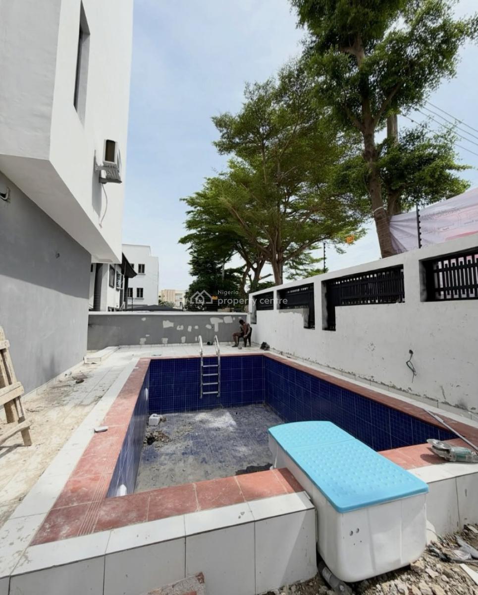 Newly Built and Serviced with 24/7 Power Supply 3 Bedroom En-suite Mai, Lekki Phase 1, Lekki, Lagos, House for Rent