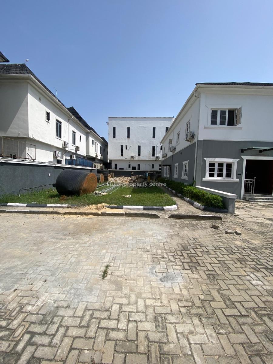 Very Specious and Standard 4 Bedroom Semi Detached Duplex and Bq Gym, Lekki Second Toll Gate, Lekki, Lagos, Semi-detached Duplex for Rent