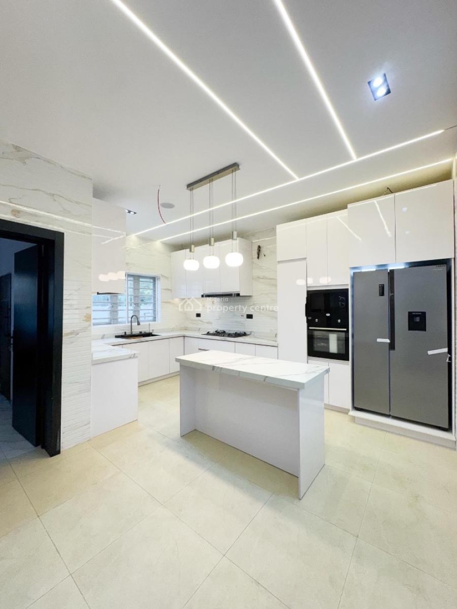 Contemporary 5 Bedroom Detached Duplex with Swimming Pool and Bq, Osapa London, Osapa, Lekki, Lagos, Detached Duplex for Sale
