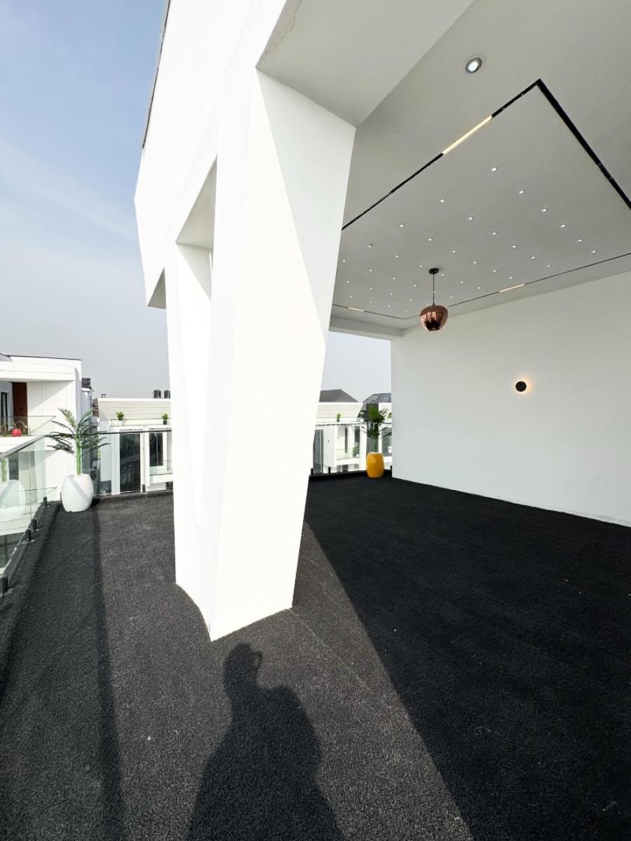 Contemporary 5 Bedroom Detached Duplex with Swimming Pool and Bq, Chevron, Lekki, Lagos, Detached Duplex for Sale