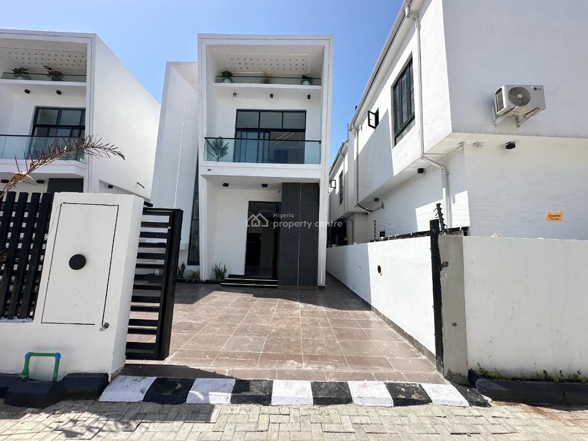 Vibrant 5 Bedroom Detached Duplex with Swimming Pool & Bq, Chevron Tollgate, Lekki, Lagos, Detached Duplex for Sale