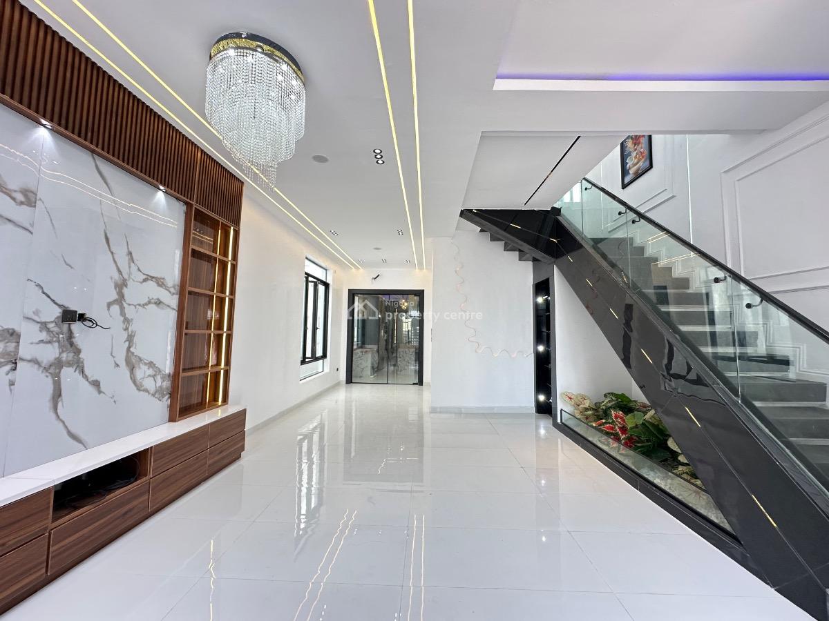 Vibrant 5 Bedroom Detached Duplex with Swimming Pool & Bq, Chevron Tollgate, Lekki, Lagos, Detached Duplex for Sale