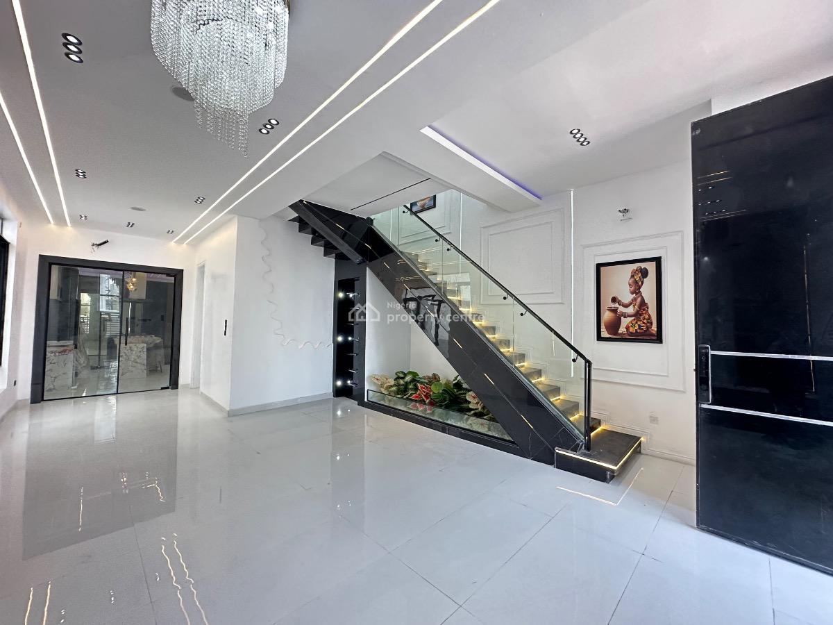 Vibrant 5 Bedroom Detached Duplex with Swimming Pool & Bq, Chevron Tollgate, Lekki, Lagos, Detached Duplex for Sale