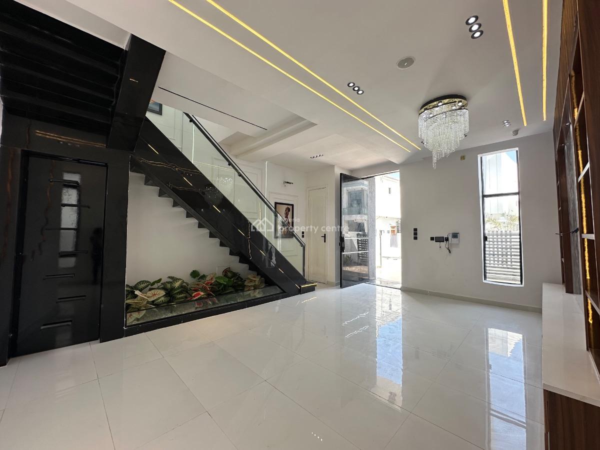Vibrant 5 Bedroom Detached Duplex with Swimming Pool & Bq, Chevron Tollgate, Lekki, Lagos, Detached Duplex for Sale