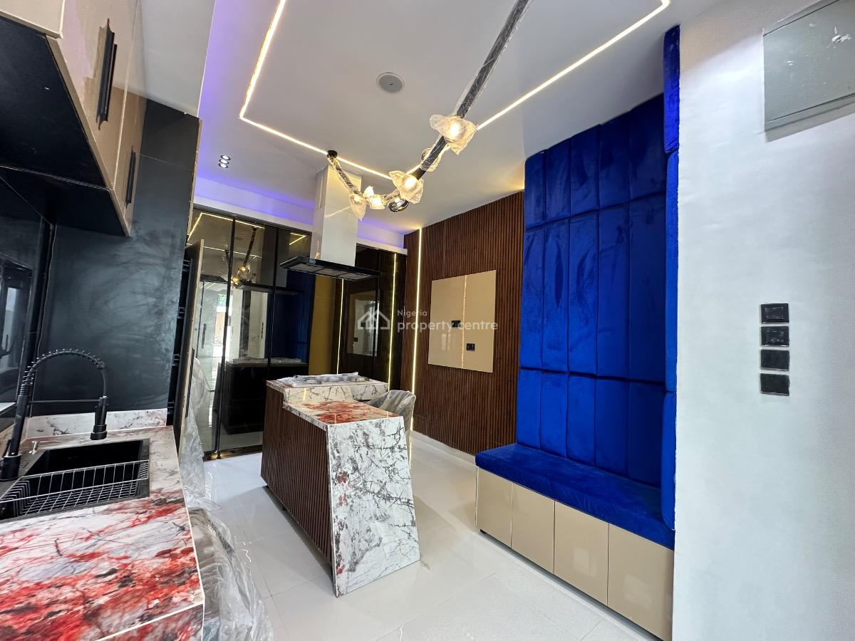 Vibrant 5 Bedroom Detached Duplex with Swimming Pool & Bq, Chevron Tollgate, Lekki, Lagos, Detached Duplex for Sale