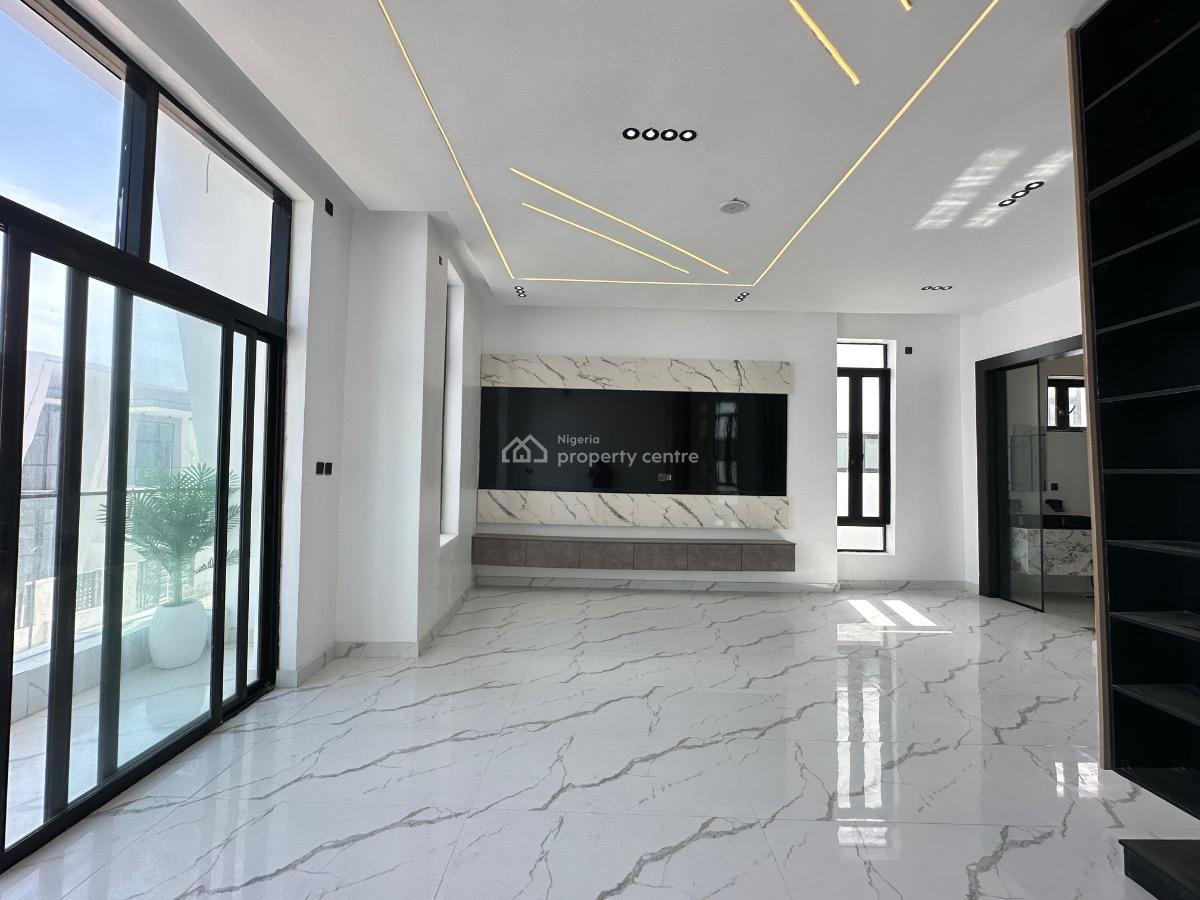 Vibrant 5 Bedroom Detached Duplex with Swimming Pool & Bq, Chevron Tollgate, Lekki, Lagos, Detached Duplex for Sale
