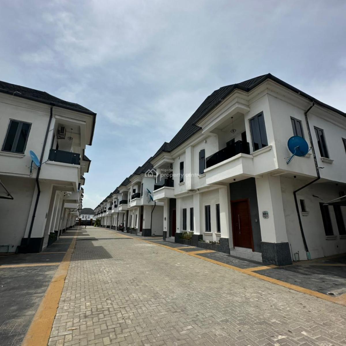 Gorgeous 4bedroom  Semi Detached Duplex with a Bq,pool, Gym, Orchid, Lekki, Lagos, Semi-detached Duplex for Sale