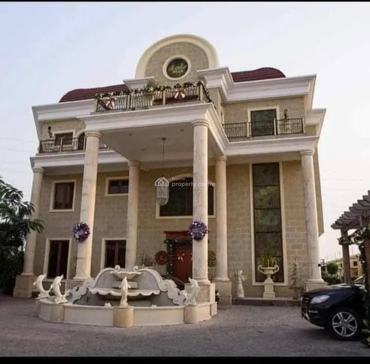 Water Front Billionaira Castle 8 Bedroom Mansion with Jetty, Banana Island, Ikoyi, Lagos, Detached Duplex for Sale