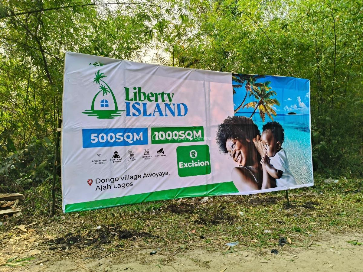 Deposit One Million and Get Your Land Today in Liberty Island, Dongo Village, Awoyaya, Ajah, Lagos, Land for Sale