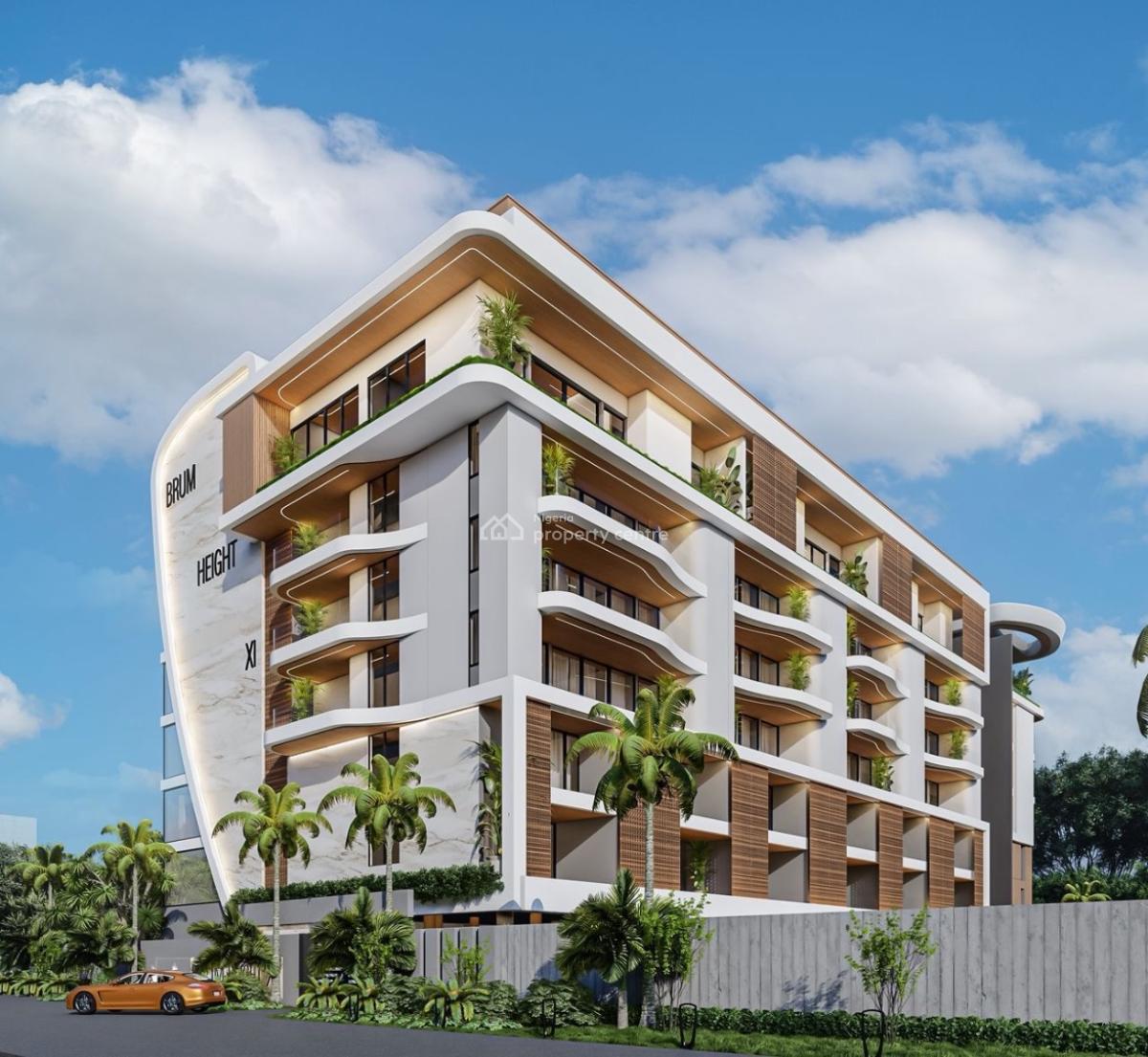 Brum Height 11 Offplan 3 Bedroom Apartment with a Bq, a Gym and Pool, Lekki Phase 1, Lekki Phase 1, Lekki, Lagos, Flat / Apartment for Sale