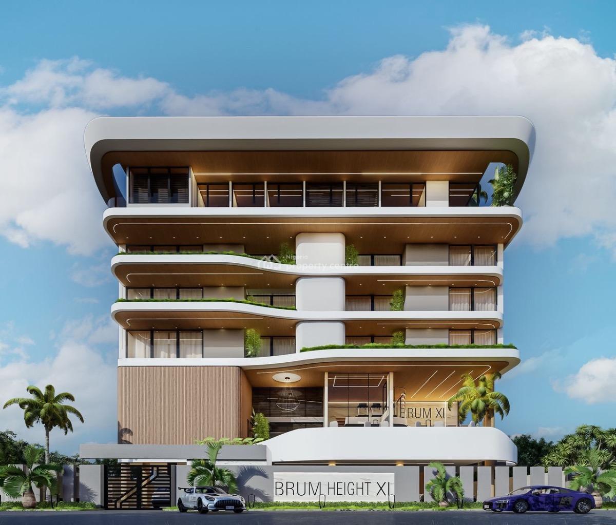 Brum Height 11 Offplan 3 Bedroom Apartment with a Bq, a Gym and Pool, Lekki Phase 1, Lekki Phase 1, Lekki, Lagos, Flat / Apartment for Sale