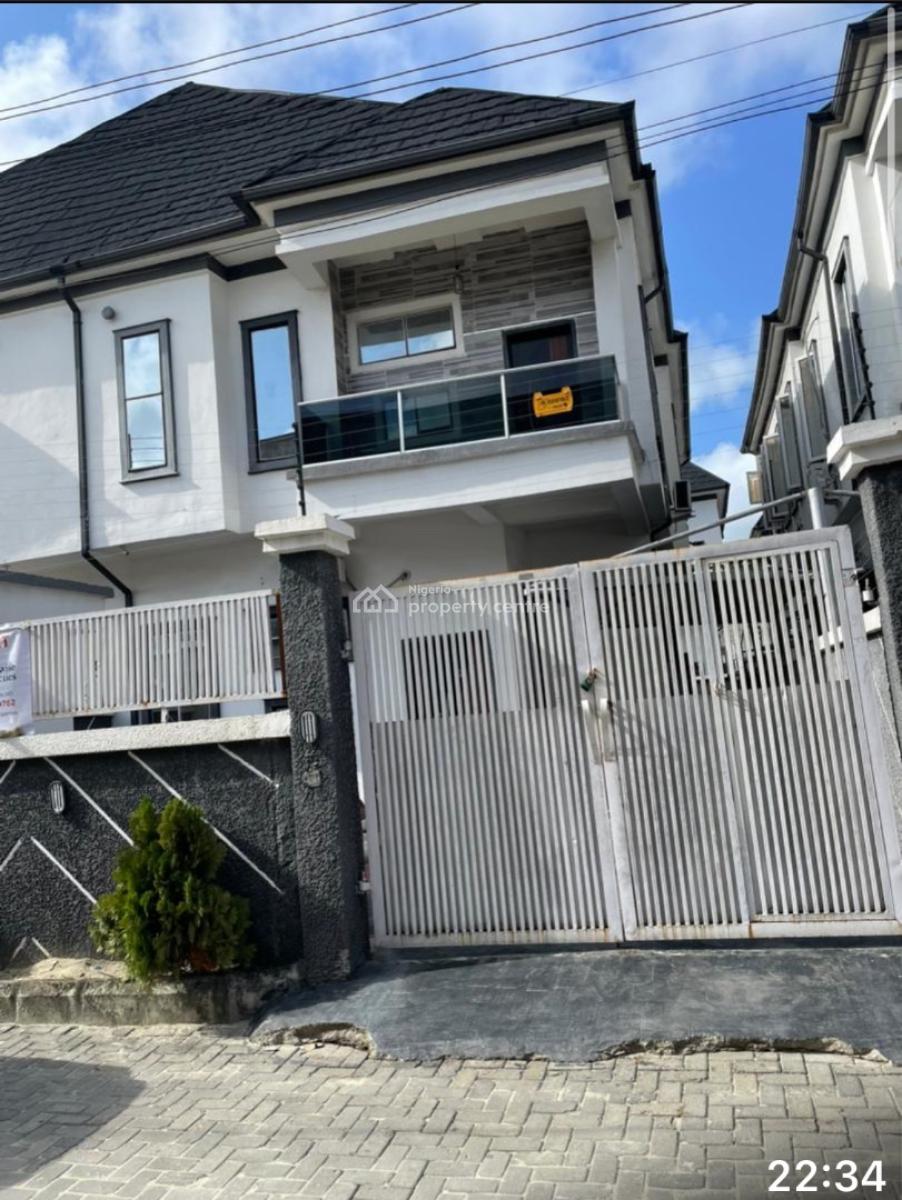 Brand New Luxurious Sweet 4 Bedroom Semi Detached with Bq, Orchid Road Lekki, Lekki, Lagos, Semi-detached Duplex for Rent