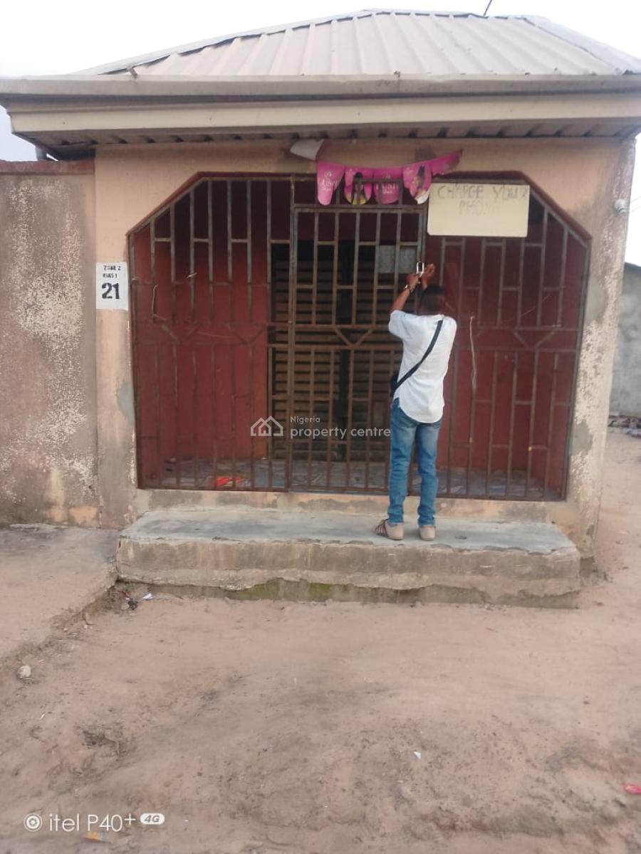 Distress Property Fenced &gated 2bedroom Bungalowwith a Shop in Front, Oke-afa,obele  Road ,magbon ,badagry Express Way,lagos ,nigeria, Magbon, Badagry, Lagos, Detached Bungalow for Sale