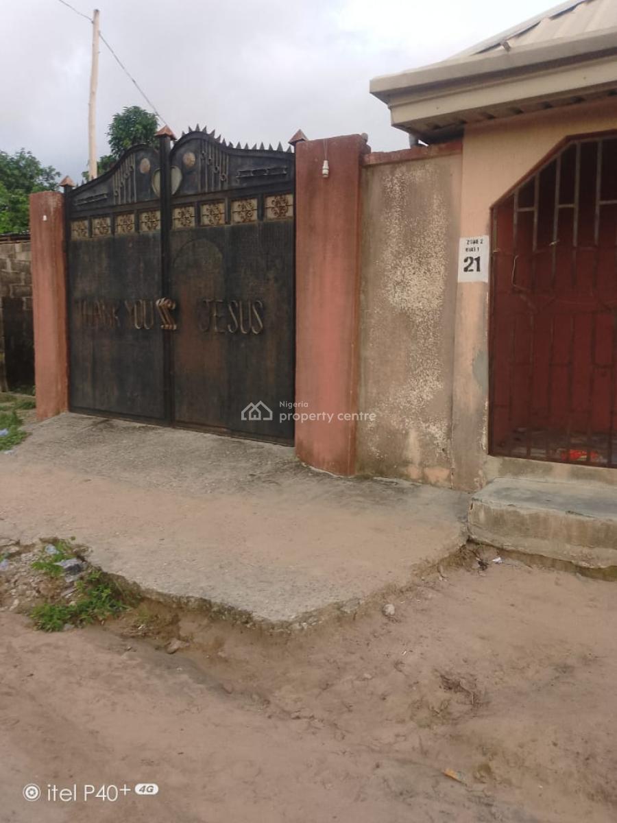 Distress Property Fenced &gated 2bedroom Bungalowwith a Shop in Front, Oke-afa,obele  Road ,magbon ,badagry Express Way,lagos ,nigeria, Magbon, Badagry, Lagos, Detached Bungalow for Sale