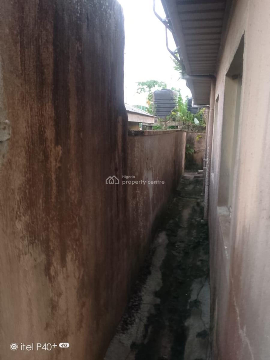 Distress Property Fenced &gated 2bedroom Bungalowwith a Shop in Front, Oke-afa,obele  Road ,magbon ,badagry Express Way,lagos ,nigeria, Magbon, Badagry, Lagos, Detached Bungalow for Sale