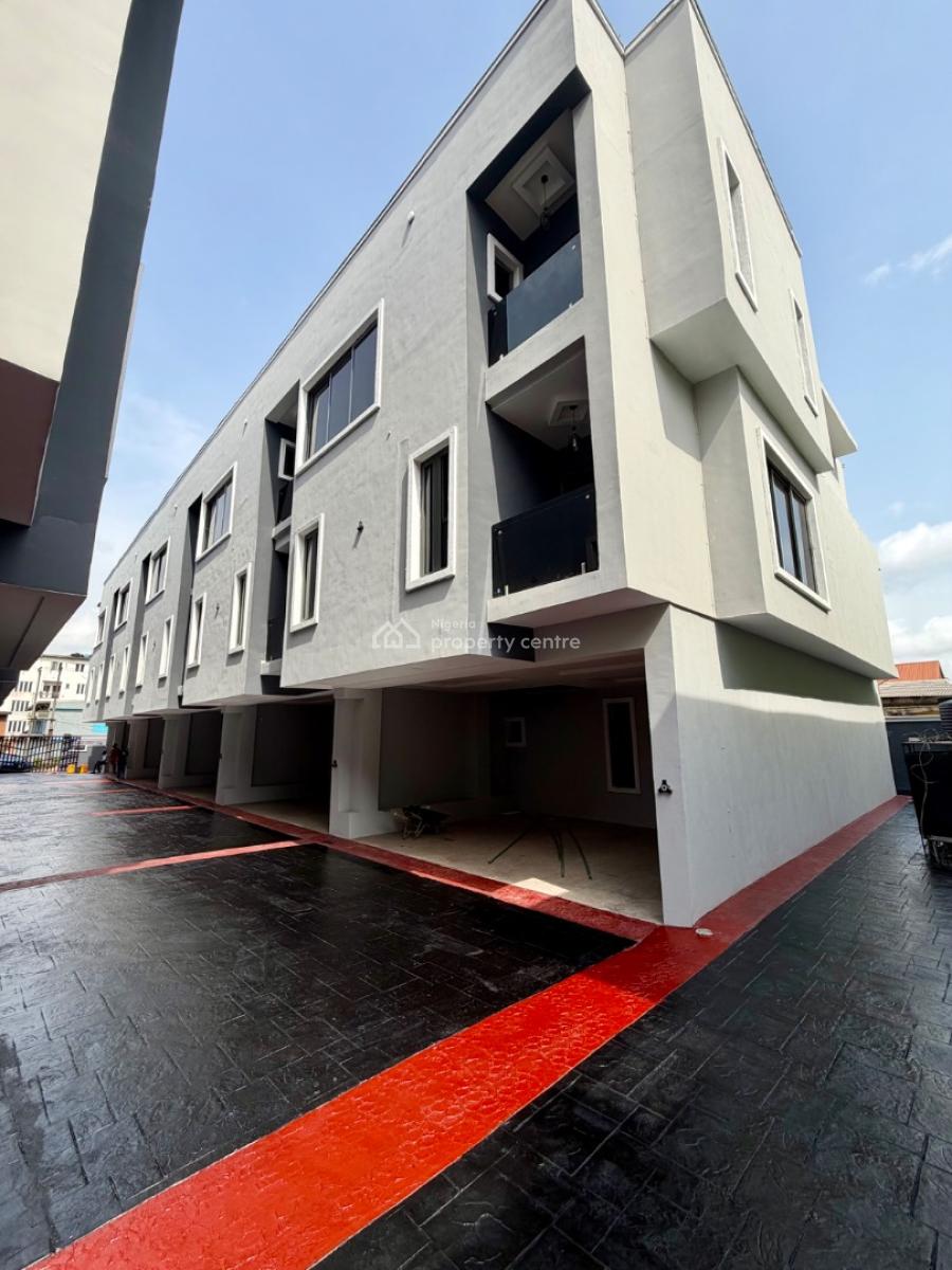 Spacious 4 Bedrooms Terraced Duplex House + Bq, Ogba, Ikeja, Lagos, Terraced Duplex for Sale