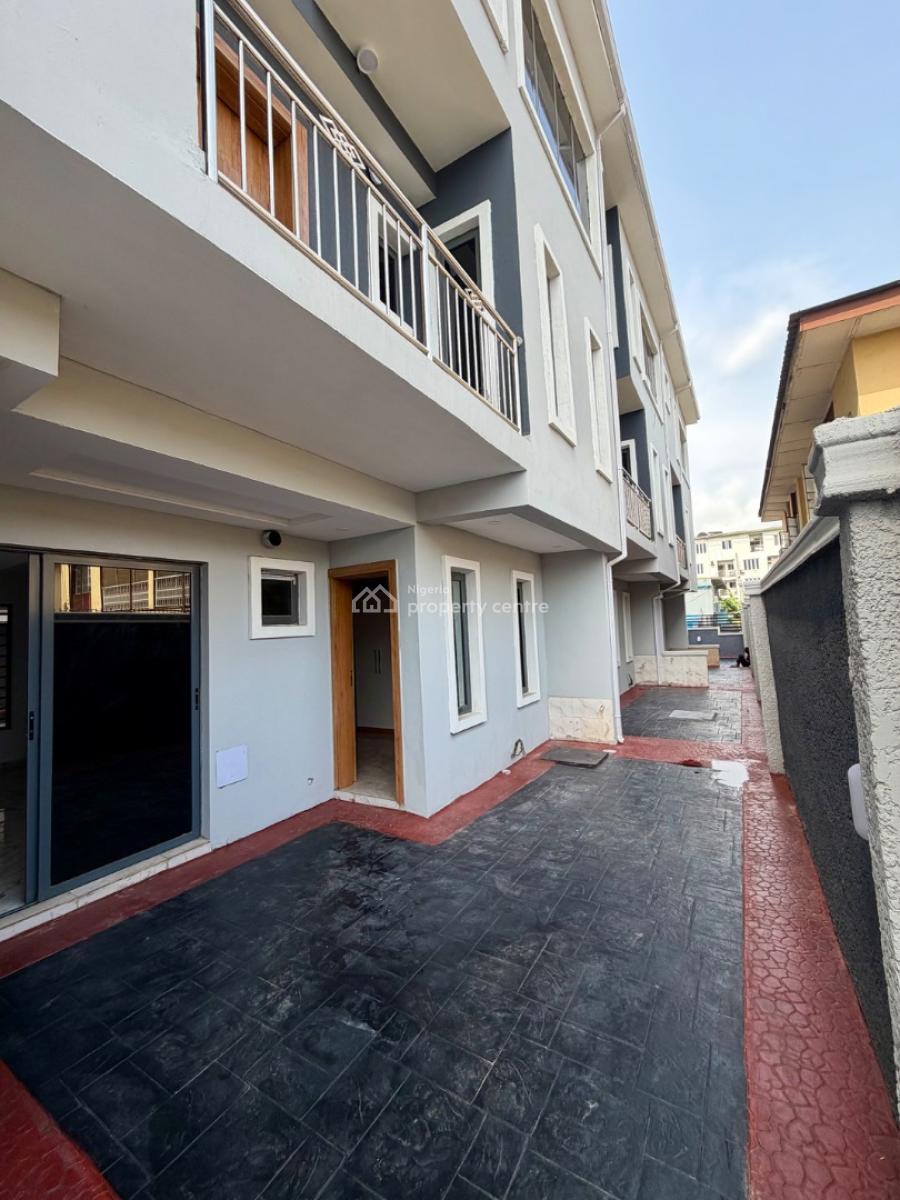 Spacious 4 Bedrooms Terraced Duplex House + Bq, Ogba, Ikeja, Lagos, Terraced Duplex for Sale