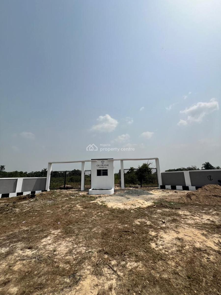 Epe-ikorodu Commercial Land From 5m --- High Roi Location, Olubunmi Commercial, Idowa, Epe, Lagos, Mixed-use Land for Sale