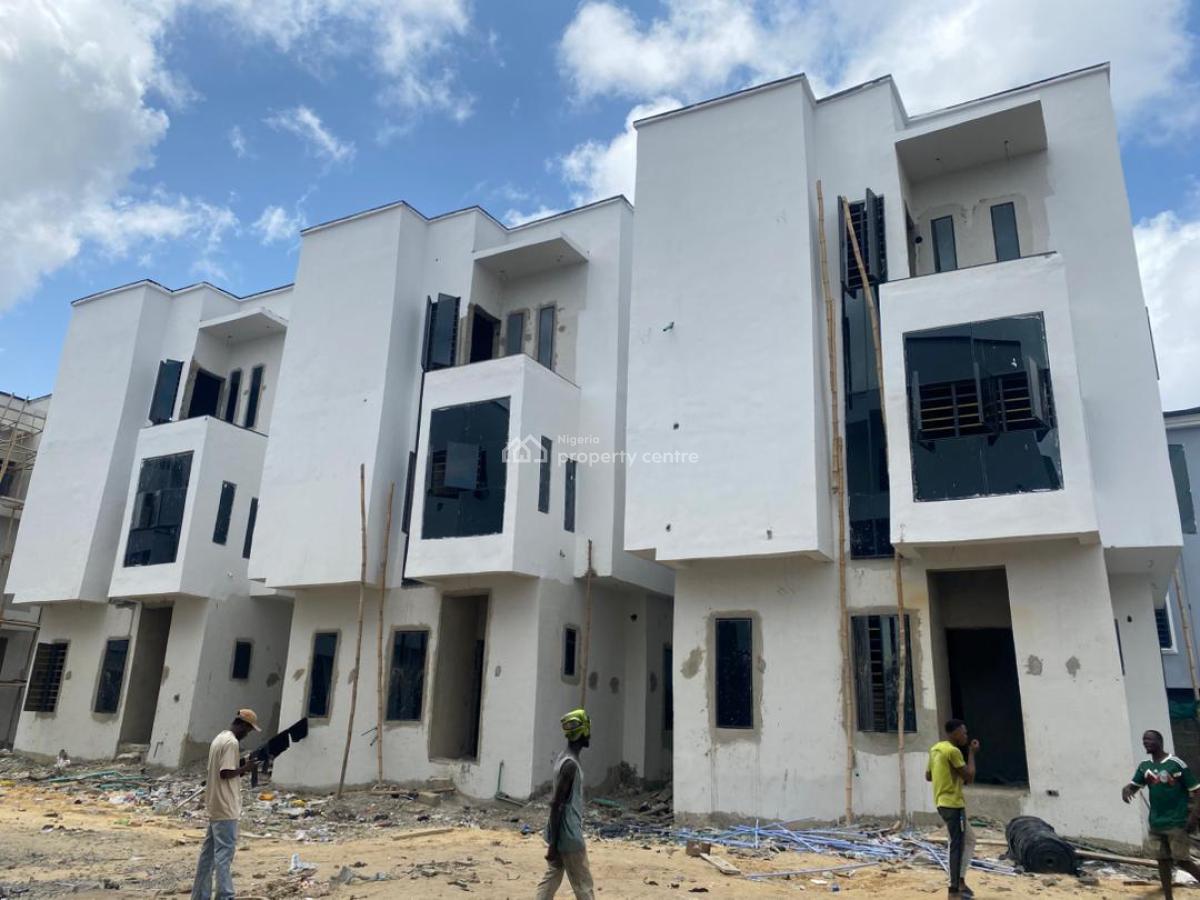 an Exquisitely Built 8 Units of 4 Bedroom Detached Duplex + 1rm Bq, Startime Estate Ago, Palace Way, Ago Palace, Isolo, Lagos, Detached Duplex for Sale