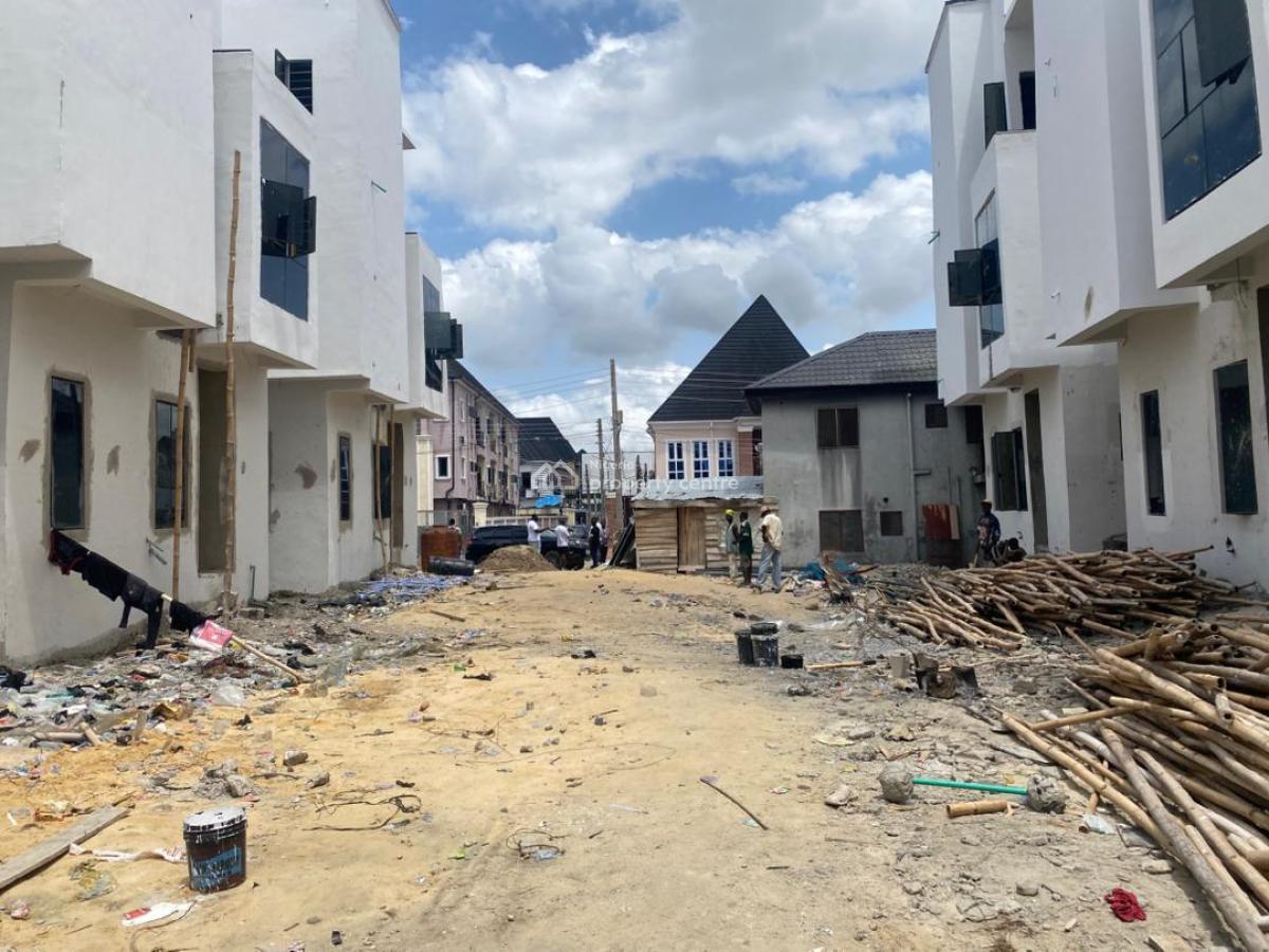an Exquisitely Built 8 Units of 4 Bedroom Detached Duplex + 1rm Bq, Startime Estate Ago, Palace Way, Ago Palace, Isolo, Lagos, Detached Duplex for Sale