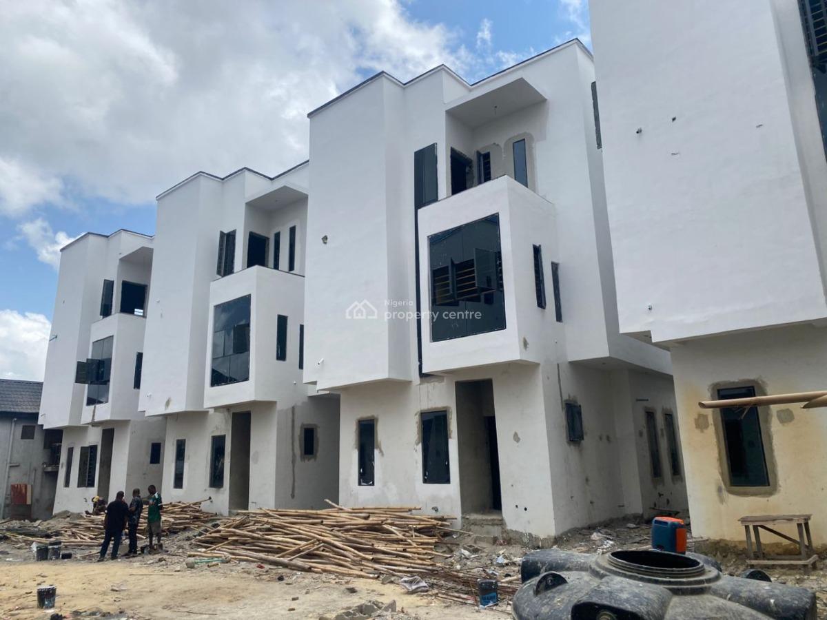 an Exquisitely Built 8 Units of 4 Bedroom Detached Duplex + 1rm Bq, Startime Estate Ago, Palace Way, Ago Palace, Isolo, Lagos, Detached Duplex for Sale
