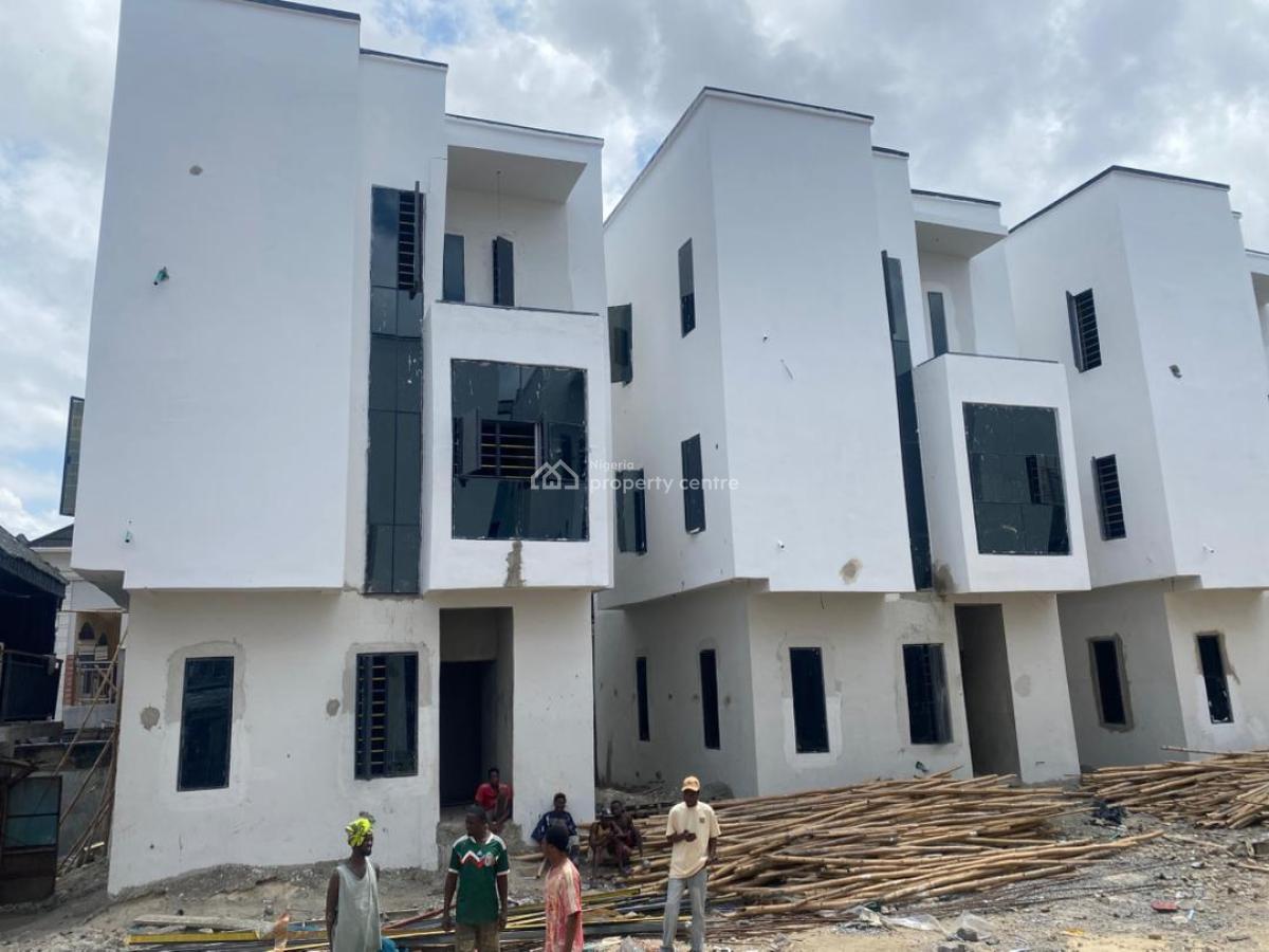 an Exquisitely Built 8 Units of 4 Bedroom Detached Duplex + 1rm Bq, Startime Estate Ago, Palace Way, Ago Palace, Isolo, Lagos, Detached Duplex for Sale