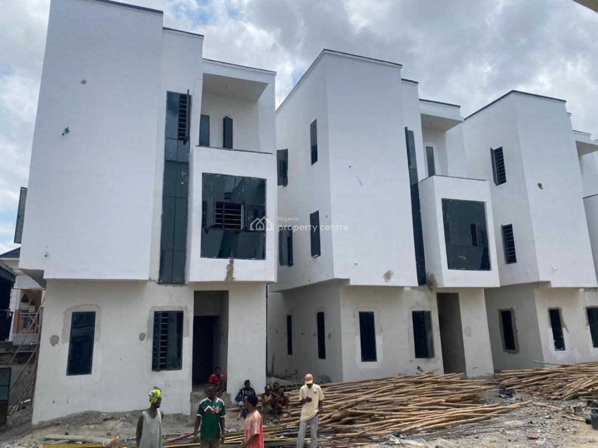 an Exquisitely Built 8 Units of 4 Bedroom Detached Duplex + 1rm Bq, Startime Estate Ago, Palace Way, Ago Palace, Isolo, Lagos, Detached Duplex for Sale