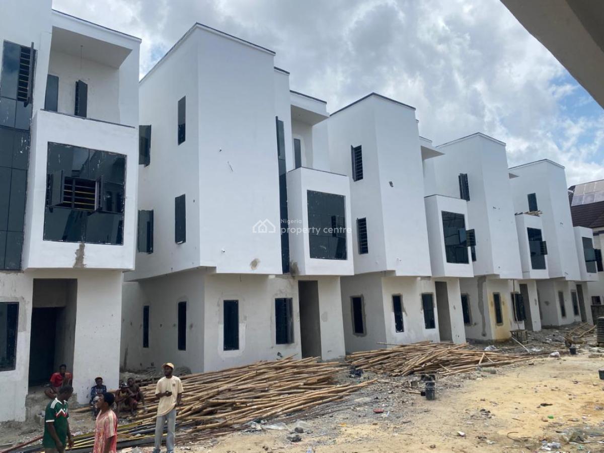 an Exquisitely Built 8 Units of 4 Bedroom Detached Duplex + 1rm Bq, Startime Estate Ago, Palace Way, Ago Palace, Isolo, Lagos, Detached Duplex for Sale