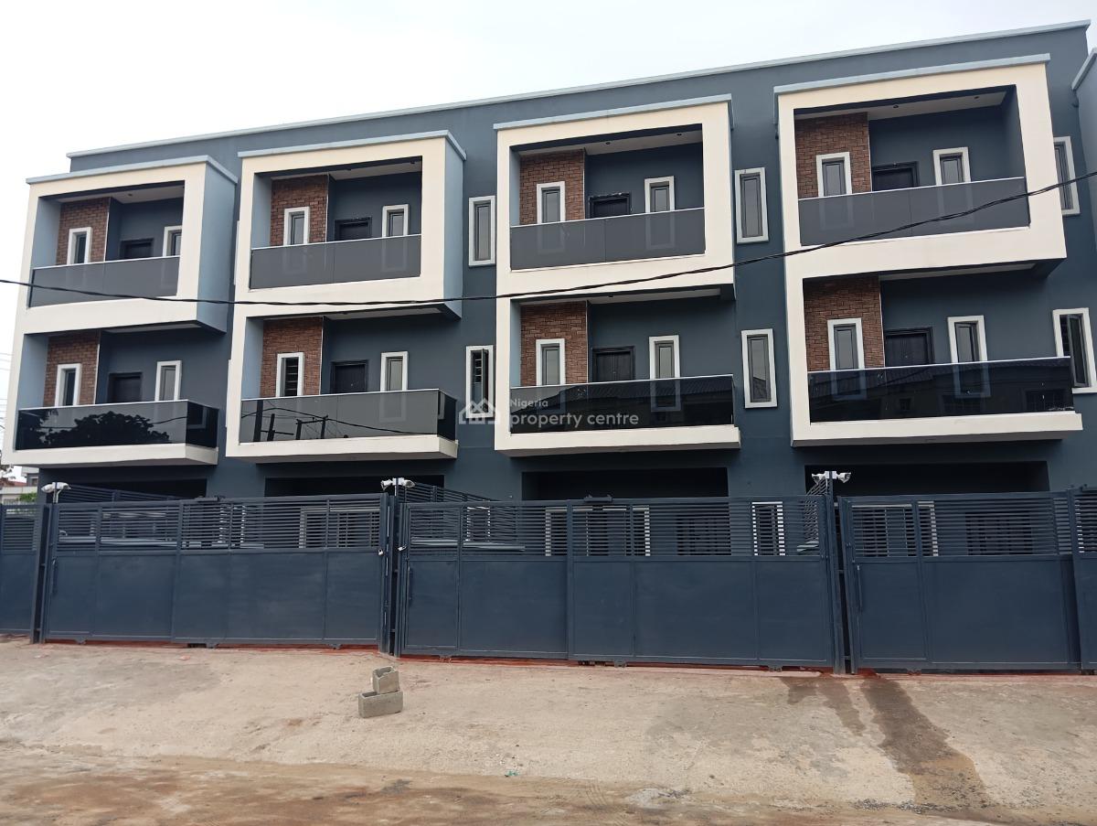 a Quintessential Four (4) Bedroom Terrace Duplex + 1rm Bq, in a Private Estate, Adeniyi Jones, Ikeja, Lagos, Terraced Duplex for Sale