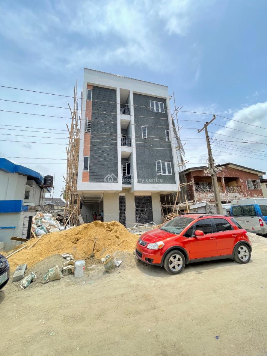 Well Finished All Rooms En-suit 2 Bedrooms Apartment, Allen, Ikeja, Lagos, Block of Flats for Sale