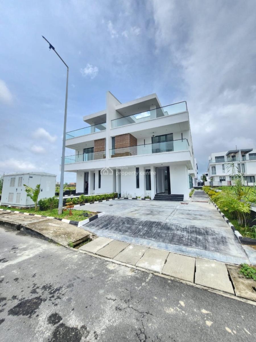 Contemporary 5 Bedroom Semi-detached Duplex, Cowrie Creek Estate, Ikate, Lekki, Lagos, Semi-detached Duplex for Sale
