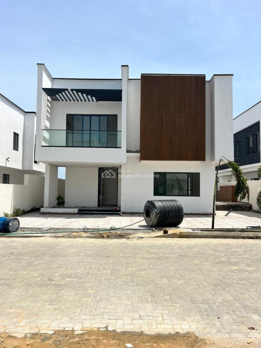 Stunning 5 Bedroom Detached Duplex with Pool, 2 Bq in a Secured Estate, Lekki Phase 1, Lekki, Lagos, Detached Duplex for Sale