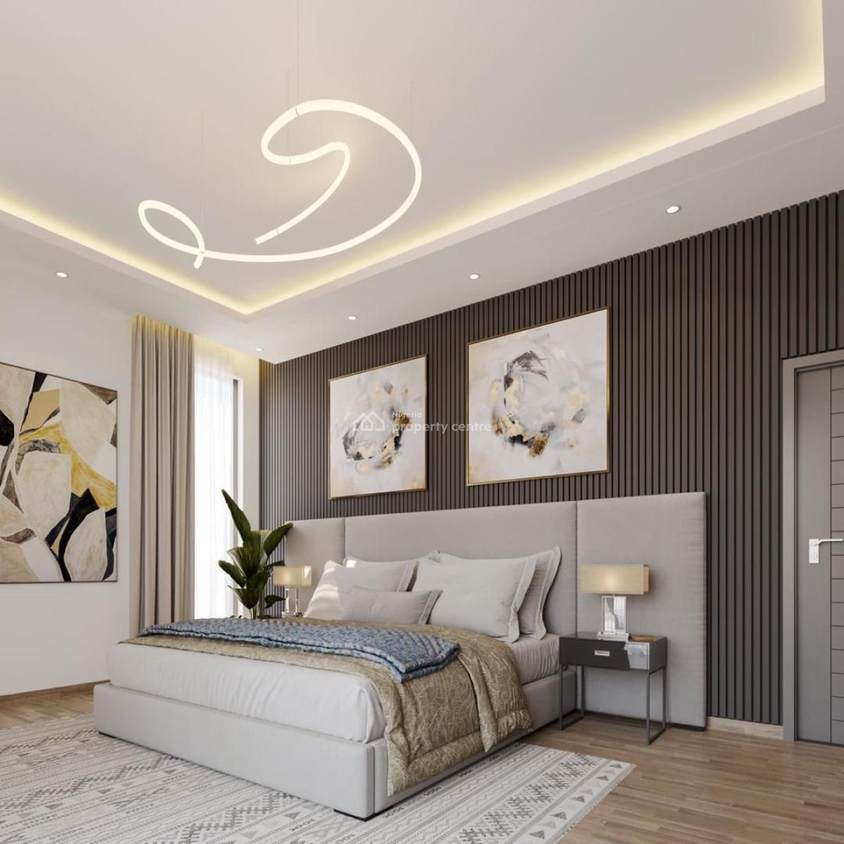 Sheba Residence, 4 Bedroom Modern Terrace Duplex Beside Novare Mall, Lagos Business School, Lufasi Nature Park, Pan-atlantic University, Lekki, Lagos, Terraced Duplex for Sale
